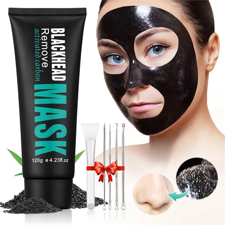 Máscara facial peel off de carvão ativado