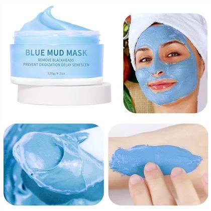 Máscara facial de mirtilo