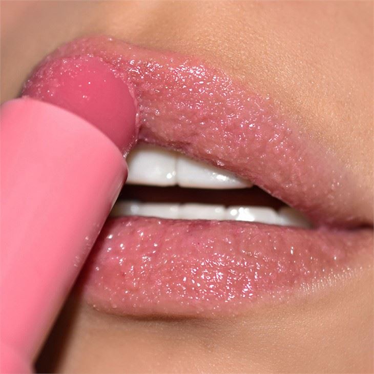 natural lip scrub for pink lips