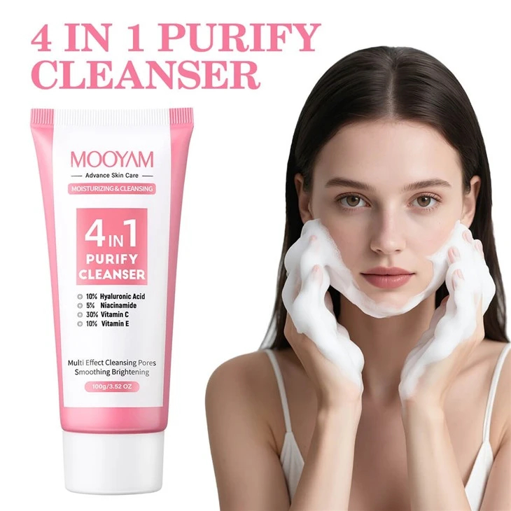 MOOYAM 4-IN-1 PURIFY Brightening, Hydrating & Oil Control CLEANSER best